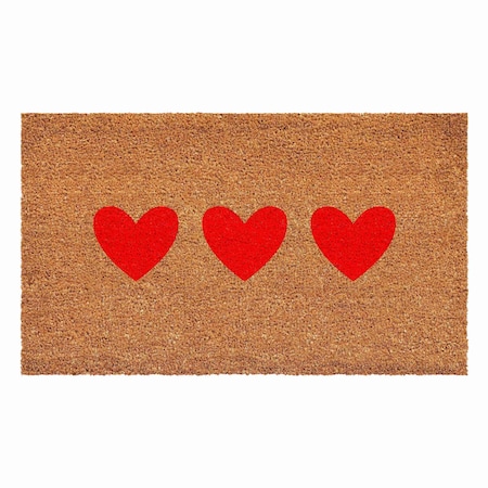 Calloway Mills Doormat, Coir/Vinyl, 12 in W x 24 in L 112271224